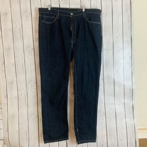 Mens Levis 541 Athletic Fit Dark Wash Red Tab Denim Blue Jeans Size W 42 L 32